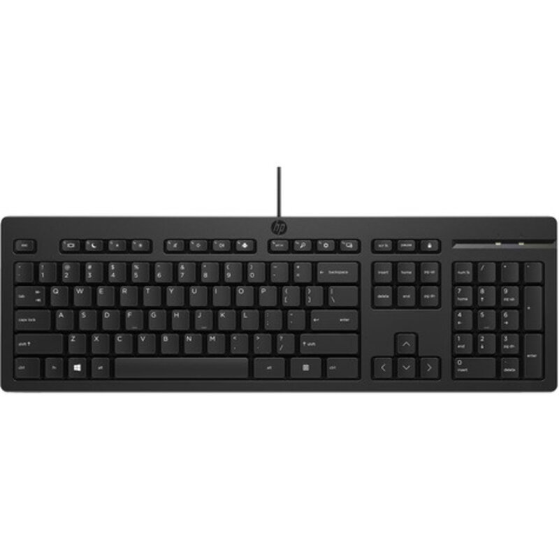 HP 125 G2 USB WD KBD Bulk EMEA-INTL EN L