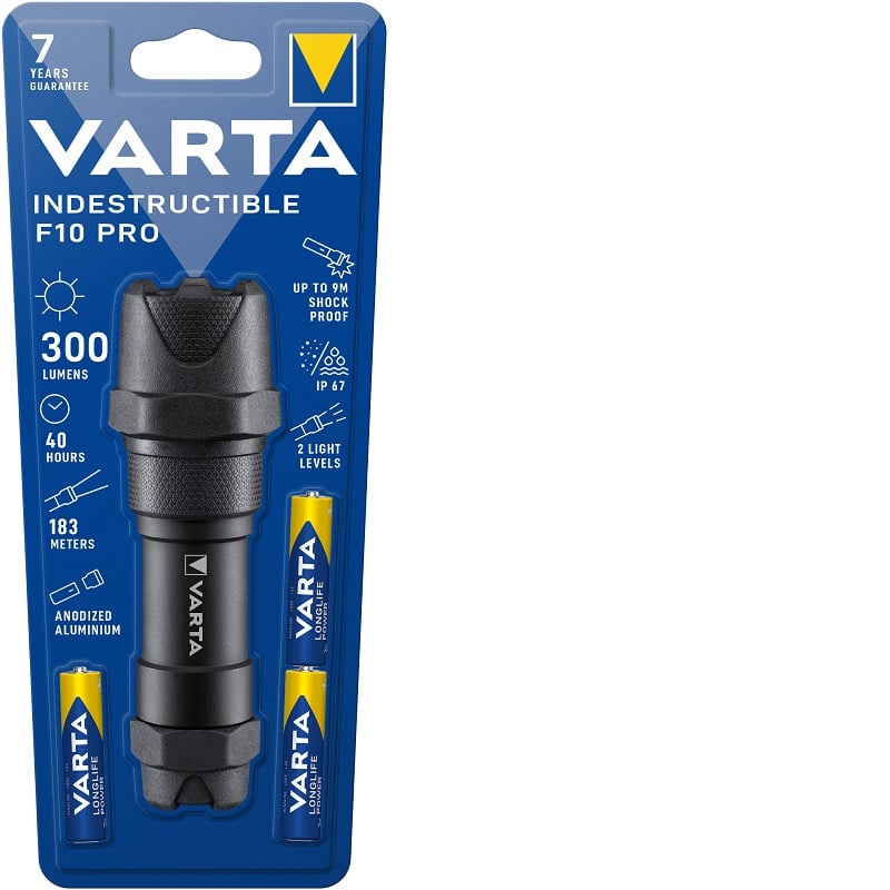 Varta zaklantaarn Indestructible Light F10 Pro 3AAA