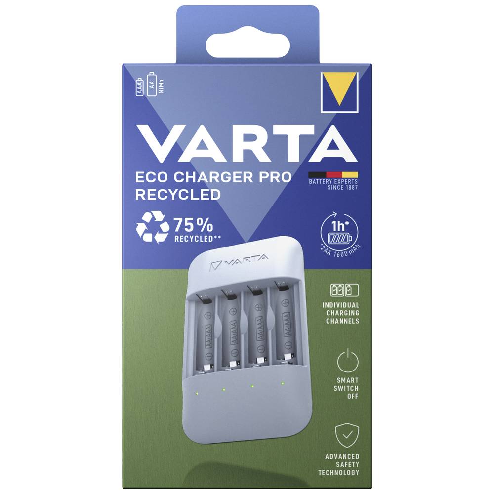 Varta Lader Eco Charger Pro Recycled
