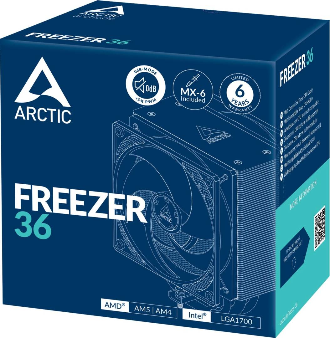 ARCTIC Kühler Freezer 36 SI