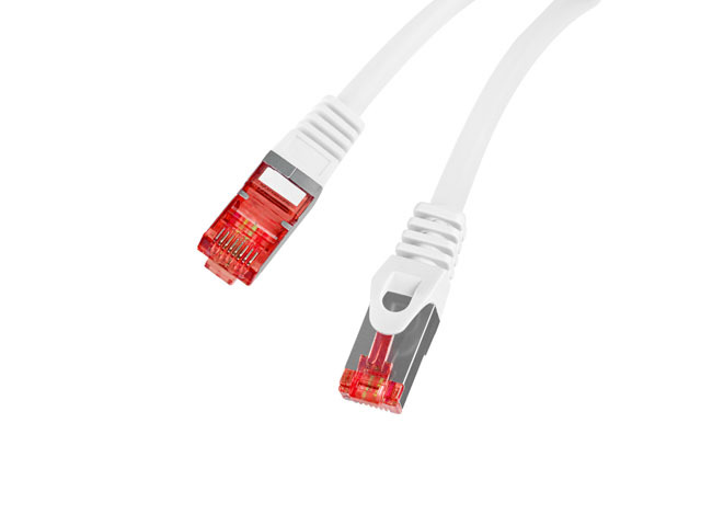LANBERG Patchkabel CAT.6 S/FTP LSZH CU 2,0m Fluke Zert. wß