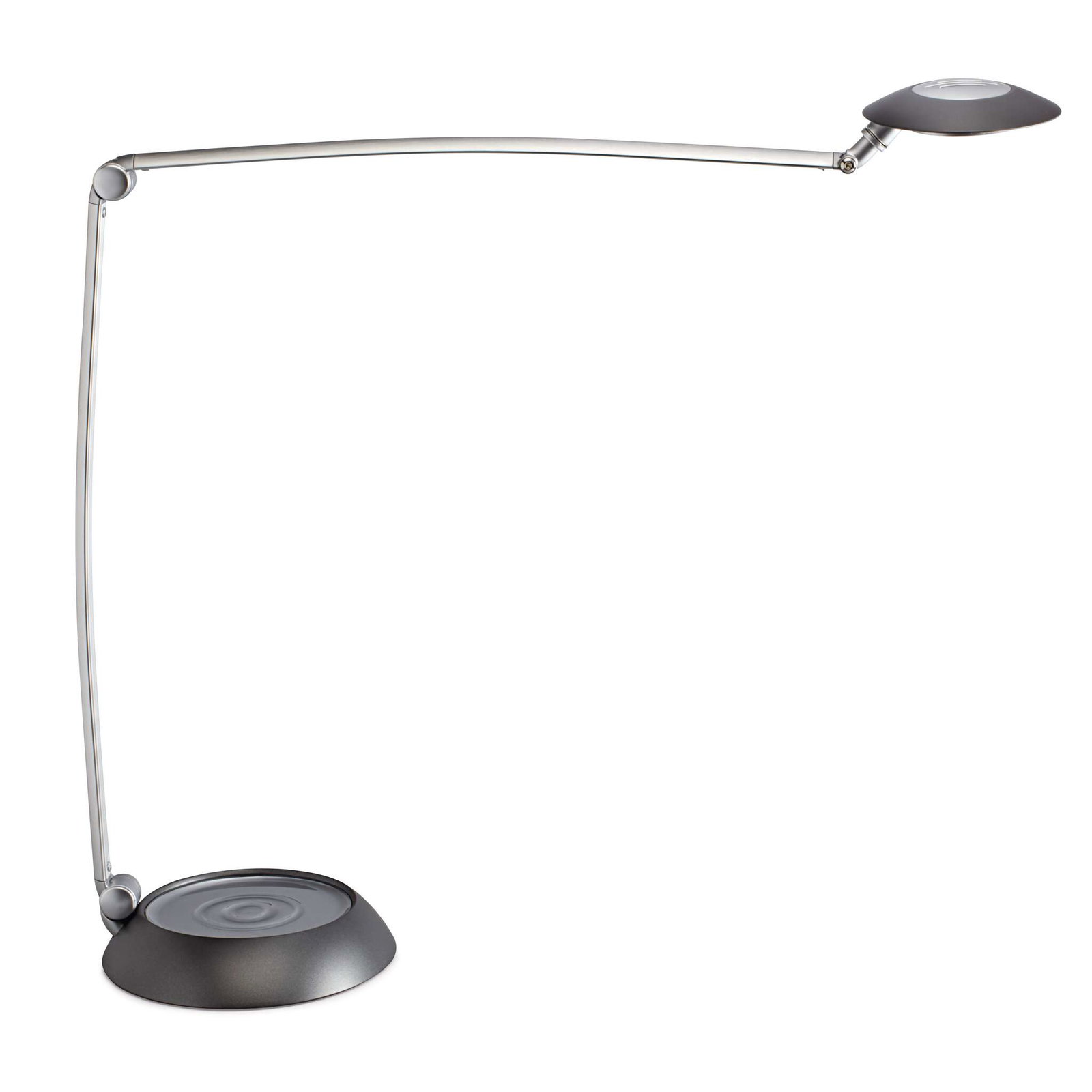 MAUL LED Tischleuchte MAULspace mit Standfuß dimmbar silber retail