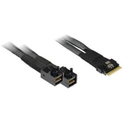 Inter-Tech Kabel SFF 8654-8x - SFF 8643-2x 0,75m