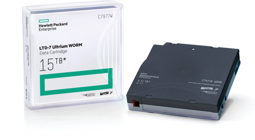 HPE LTO-7 Ultrium 15 TB WORM Data Cart