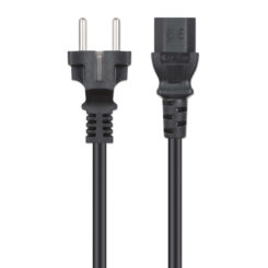 Manhattan 328616 electriciteitssnoer Zwart 3 m CEE7/7 C13 stekker - Afbeelding 5