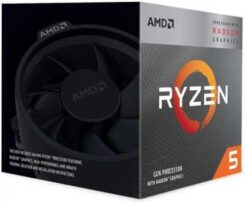 Amd Ryzen 5 3400g Processor (Radeon Rx Vega 11 Integrated Graphics.4 Core/8 Threads.65w Tdp.Socket Am4. 6mb L2+l3 Cache.Boost Frequency Up To 4.2ghz.Wraith Stealth Fan)
