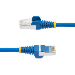 StarTech.com 5m CAT6a Ethernet Kabel, Blauw, Low Smoke Zero Halogen (LSZH), 10GbE 500MHz 100W PoE++ Snagless RJ-45 S/FTP Netwerk Patch Kabel met Trekontlasting, Fluke Tested/ETL - Afbeelding 4