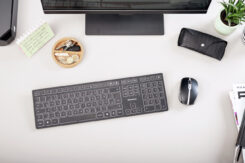 CHERRY KW 9100 SLIM toetsenbord Universeel RF-draadloos + Bluetooth QWERTZ Zwitsers Zwart - Afbeelding 13