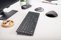 CHERRY KW 9100 SLIM toetsenbord Universeel RF-draadloos + Bluetooth QWERTZ Zwitsers Zwart - Afbeelding 12
