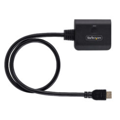 StarTech.com 2-Port HDMI Splitter, 4K 60Hz HDMI 2.0 Video, 4K HDMI Splitter 1 In 2 Out, 1x2 HDMI Display/Output Splitter, HDR/HDCP, 50cm Ingebouwde HDMI Kabel, HDMI Splitter voor TV/PC - Afbeelding 6