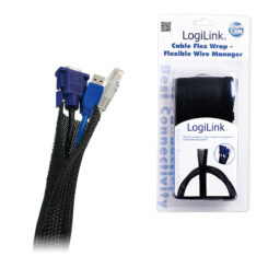 LogiLink KAB0006 kabelkous Zwart - Afbeelding 5
