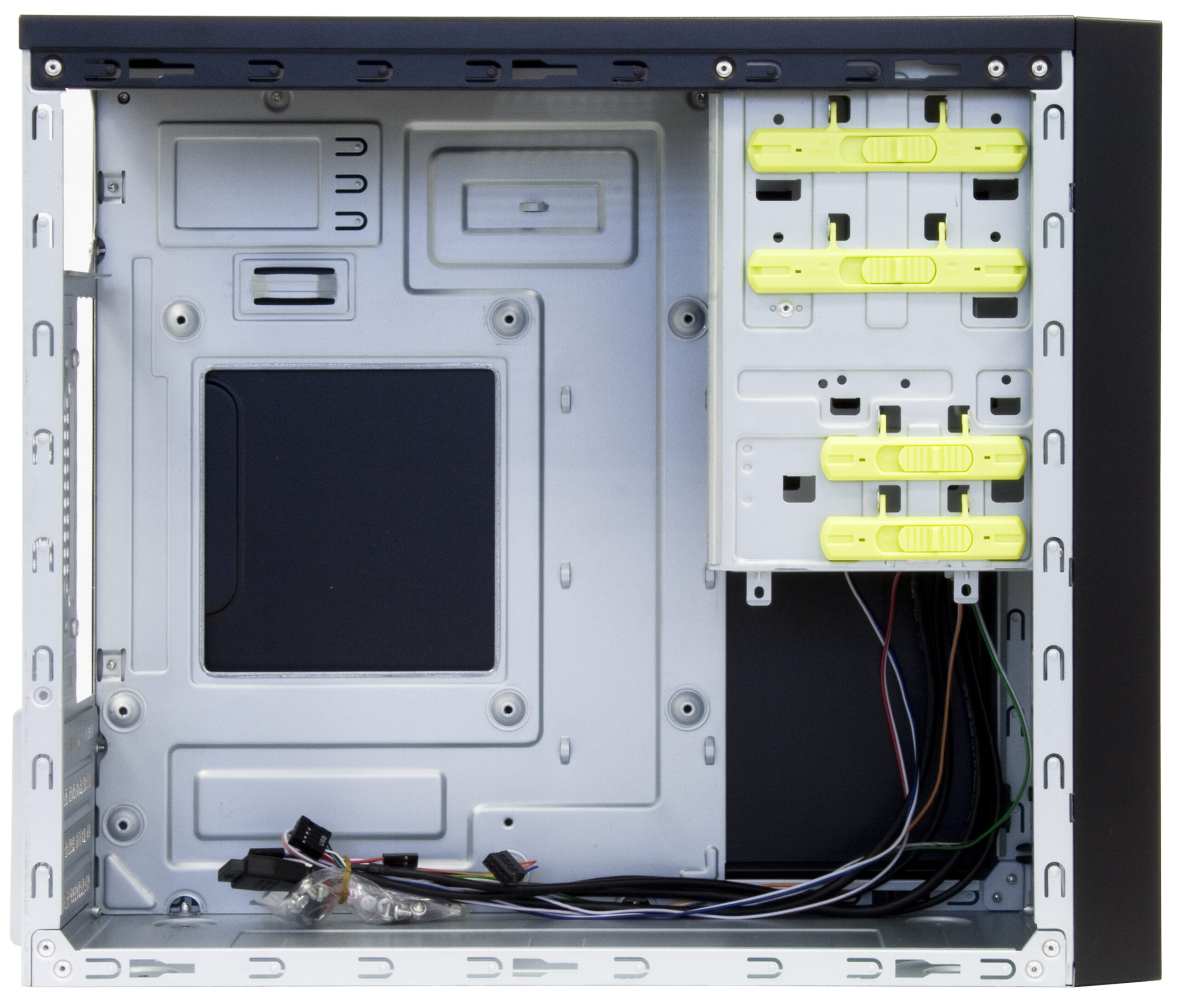 Chieftec CT-01B-OP computerbehuizing Mini Tower Zwart - Afbeelding 3