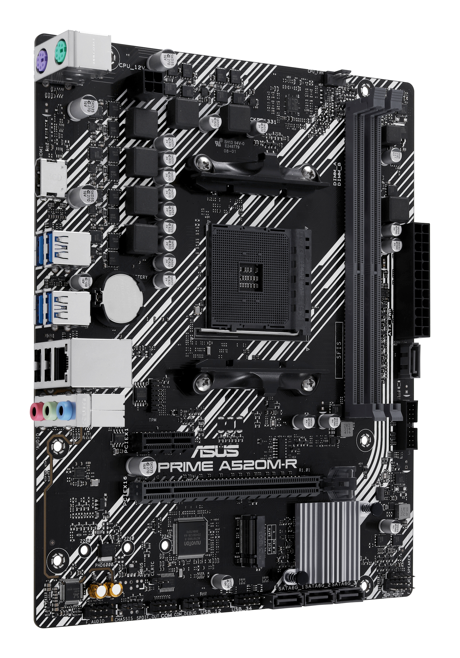 ASUS PRIME A520M-R AMD A520 Socket AM4 micro ATX - Afbeelding 4