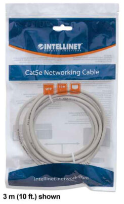 Intellinet 340427 netwerkkabel Grijs 0,5 m Cat6 U/UTP (UTP) - Afbeelding 5