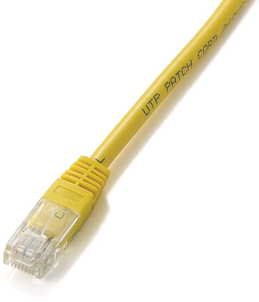 Equip 825462 netwerkkabel Geel 3 m Cat5e U/UTP (UTP) - Afbeelding 2