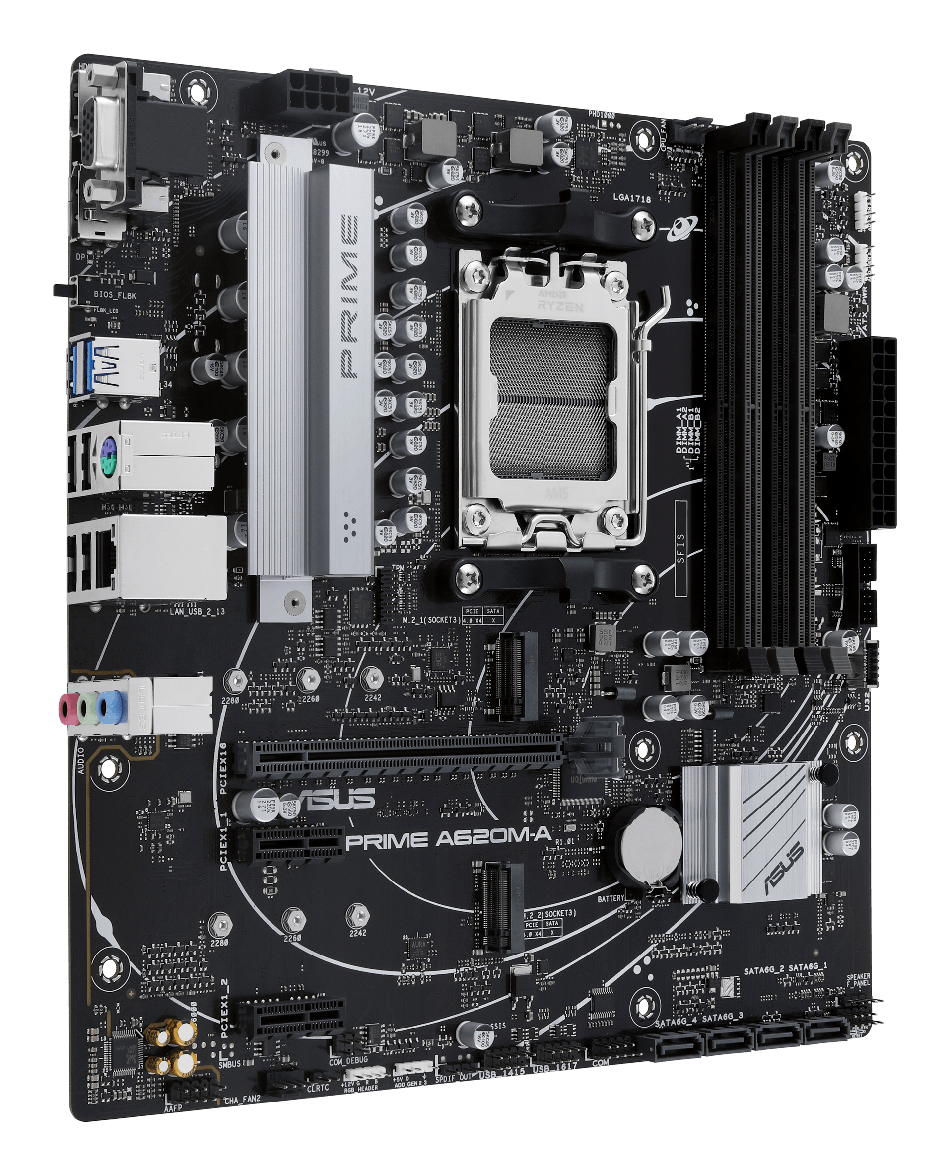 ASUS PRIME A620M-A-CSM AMD A620 Socket AM5 micro ATX - Afbeelding 4