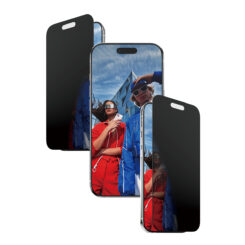 PanzerGlass ® 2-Way Privacy Screen Protector iPhone Air | Ultra-Wide Fit w. EasyAligner Doorzichtige schermbeschermer Apple 1 stuk(s)