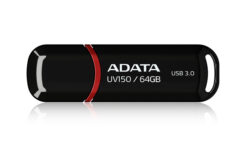 ADATA 64GB DashDrive UV150 USB flash drive USB Type-A 3.2 Gen 1 (3.1 Gen 1) Zwart