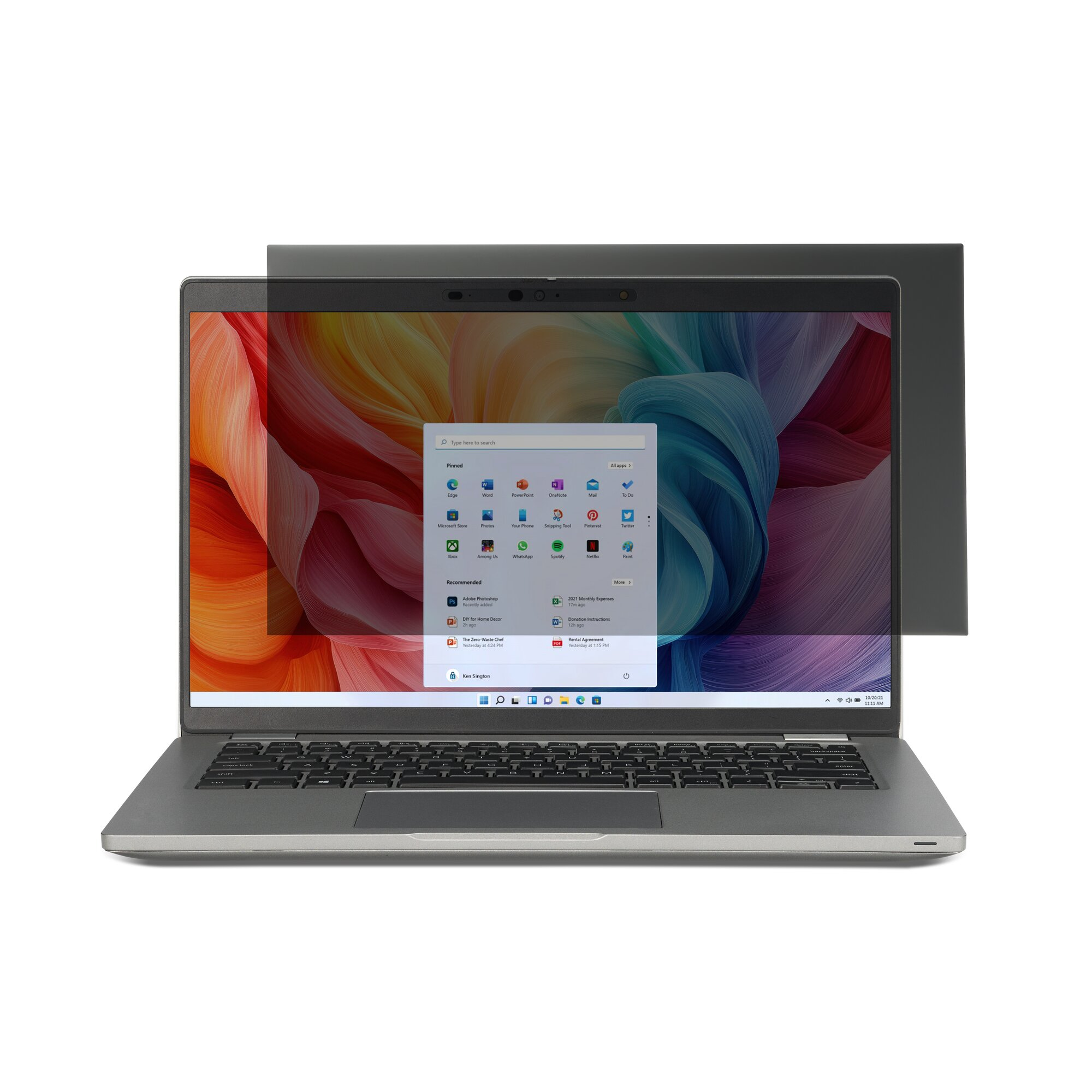 Kensington High Clarity Privacy Screen Filter voor 13,3'' laptops 16:10 - Afbeelding 6