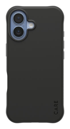 PanzerGlass CARE by ® Fashionable Case Samba Black w. MagSafe iPhone 17 mobiele telefoon behuizingen Hoes Zwart