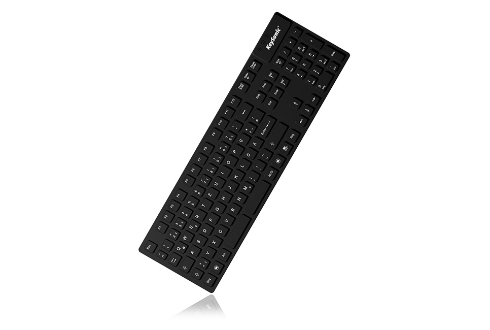KeySonic KSK-8030 IN (FR) toetsenbord Industrieel USB AZERTY Frans Zwart - Afbeelding 4