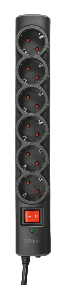 Trust 6-PORT SURGE GUARD EU - Afbeelding 3
