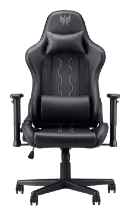 Acer PGC331 Universele gamestoel Zwart, Blauw - Afbeelding 2