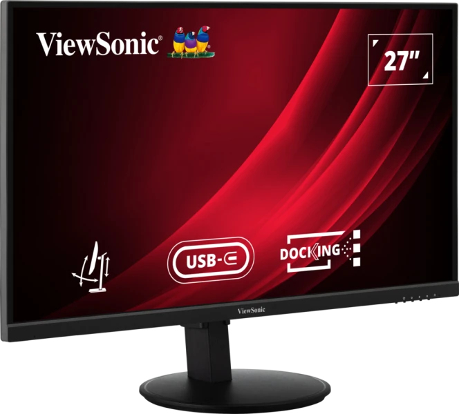 Viewsonic VG Series VG2709U-2K computer monitor 68,6 cm (27") 2560 x 1440 Pixels Quad HD LED Zwart - Afbeelding 3