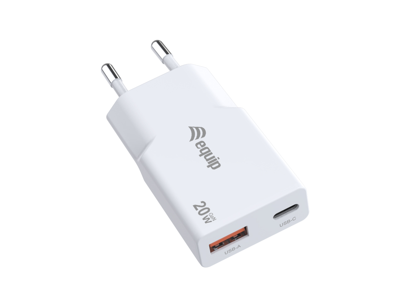 Equip 245522 oplader voor mobiele apparatuur Universeel Wit AC Snel opladen Binnen