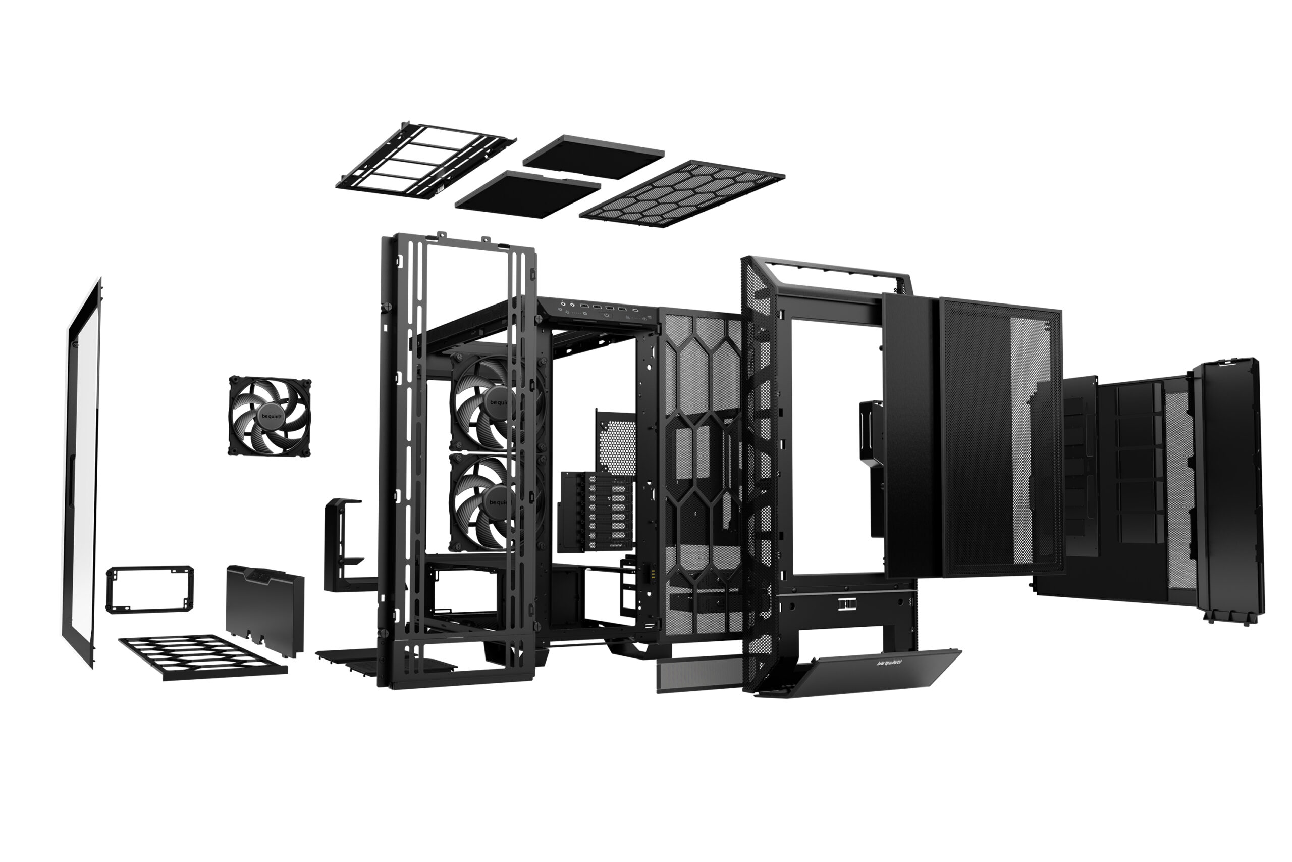 be quiet! DARK BASE PRO 901 | Black Full Tower Zwart - Afbeelding 6