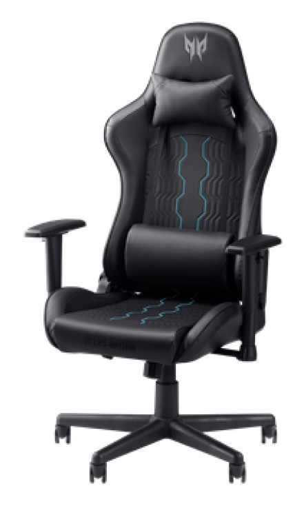Acer PGC331 Universele gamestoel Zwart, Blauw - Afbeelding 4