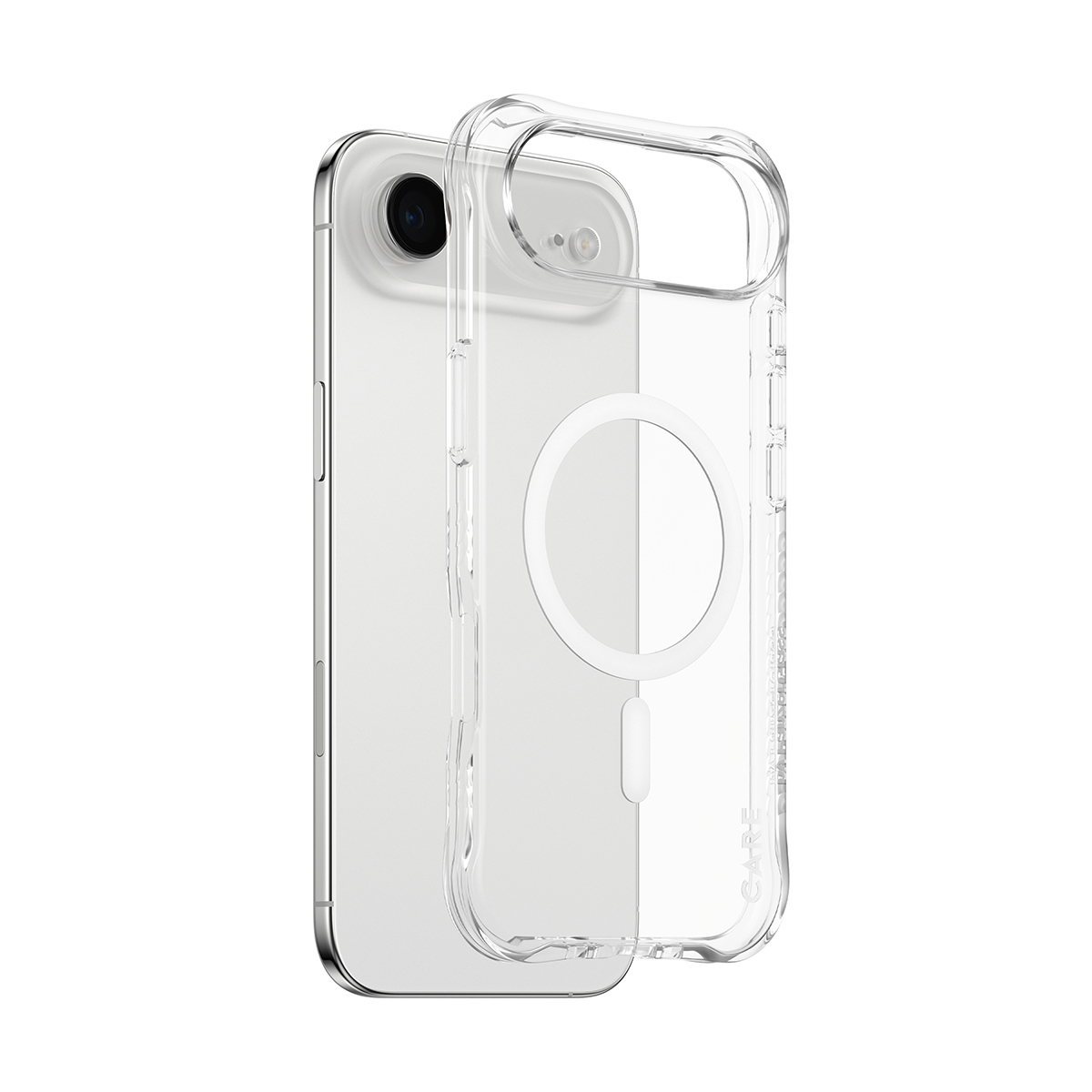 PanzerGlass CARE by ® Fashionable Case Samba Transparent w. MagSafe iPhone Air mobiele telefoon behuizingen Hoes Transparant - Afbeelding 5