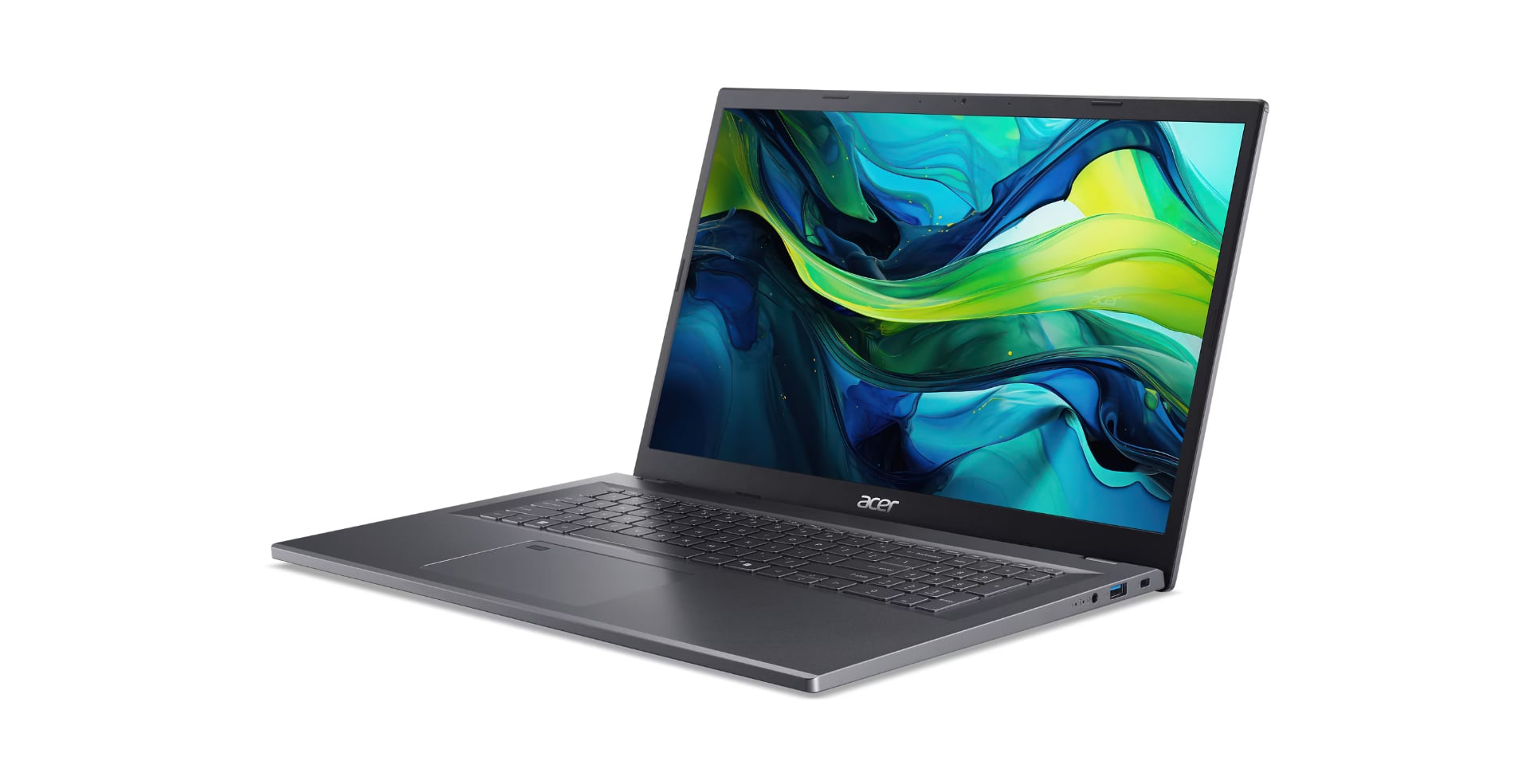 Acer Aspire 17 Pro A17-51M-71R1 Intel Core 7 150U Laptop 43,9 cm (17.3") Full HD 16 GB LPDDR5-SDRAM 512 GB SSD Wi-Fi 6E (802.11ax) Windows 11 Pro Grijs - Afbeelding 5