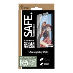 PanzerGlass SAFE. by ® Screen Protector Samsung Galaxy S25 | S24 | Ultra-Wide Fit w. EasyAligner Doorzichtige schermbeschermer 1 stuk(s) - Afbeelding 4