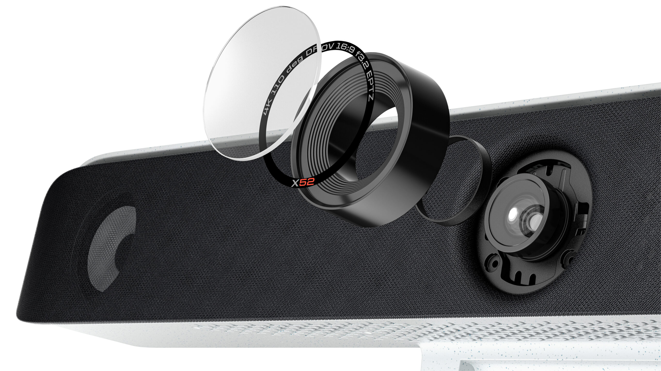 HP Poly Studio X52 All-In-One Video Bar zonder radio of netsnoer GSA/TAA - Afbeelding 14