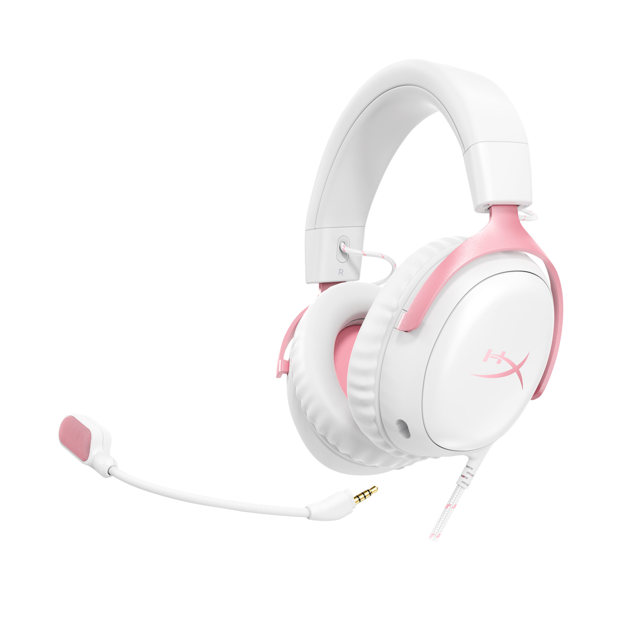 HyperX Cloud III - Gaming Headset (wit/roze) - Afbeelding 3