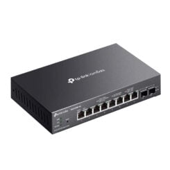 TP-Link Omada SG2210XMP-M2 netwerk-switch Managed L2/L2+ 2.5G Ethernet (100/1000/2500) Power over Ethernet (PoE) Bureaublad-/wandmontage Zwart - Afbeelding 4