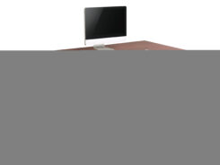 Equip ERGO Elektrisch zit-sta bureau frame, dubbele motor, zwart - Afbeelding 4