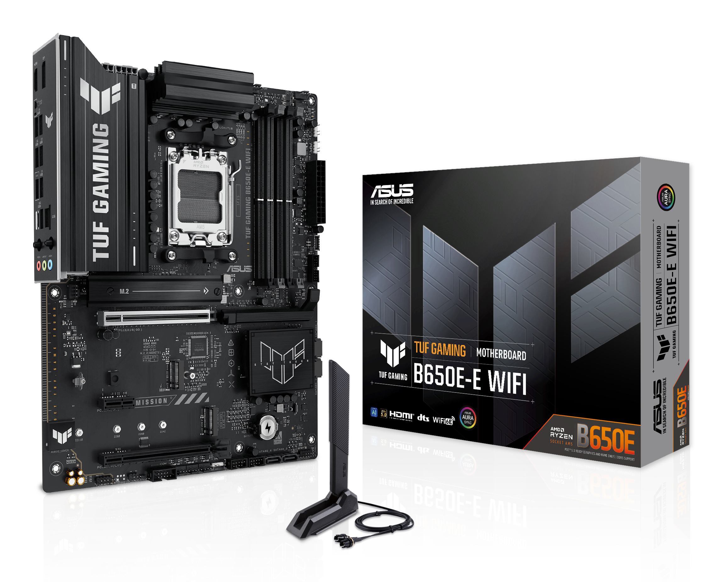 ASUS TUF GAMING B650E-E WIFI AMD B650 Socket AM5 ATX - Afbeelding 2
