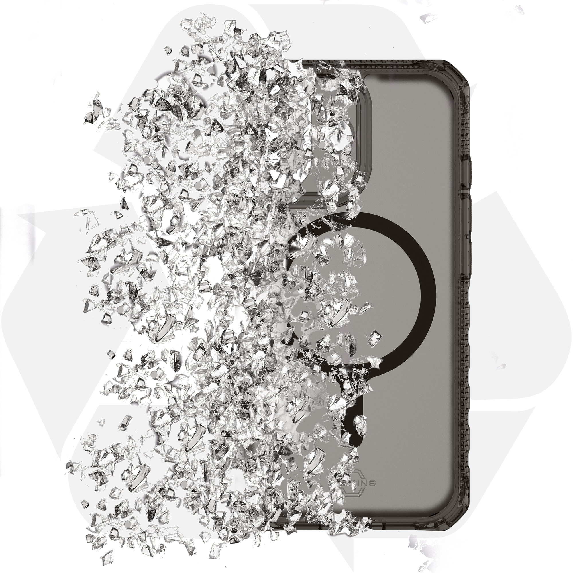 ITSKINS Level 2 HybridMagFrost_R for Apple iPhone 17 Black - Afbeelding 6