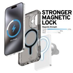 ITSKINS Level 2 HybridMagFrost_R for Apple iPhone 17 Black - Afbeelding 7