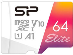 Silicon Power Elite Micro SDXC incl. SD Adapter 64GB UHS-1 A1 V10 Class 10 Color