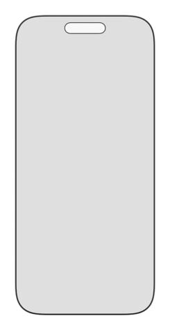 PanzerGlass ® 2-Way Privacy Screen Protector iPhone 17 Pro | Ultra-Wide Fit w. Fastfit in-a-box Doorzichtige schermbeschermer Apple 1 stuk(s) - Afbeelding 5