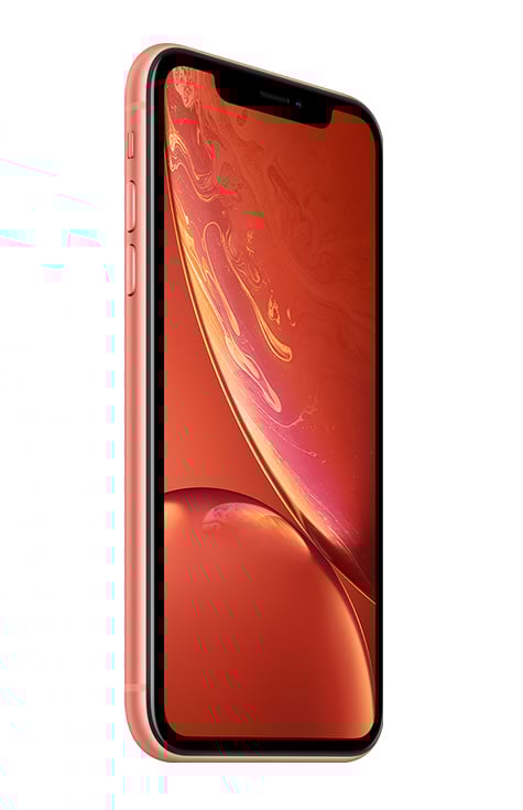 Forza Refurbished Apple iPhone Xr 64GB Coral - Licht gebruikt - Afbeelding 2