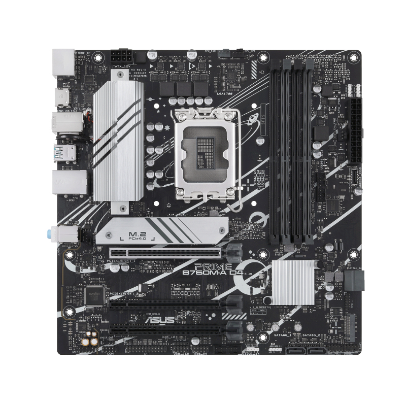 ASUS PRIME B760M-A D4-CSM Intel B760 LGA 1700 micro ATX - Afbeelding 2