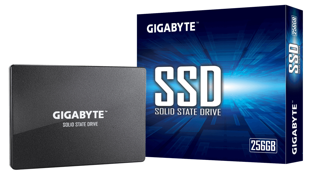 GIGABYTE GP-GSTFS31256GTND internal solid state drive 256 GB 2.5" SATA III V-NAND