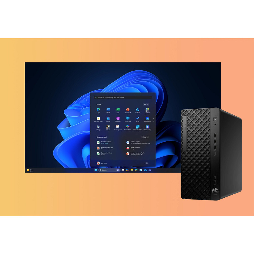HP ProDesk 4 Tower G1i AI Intel Core Ultra 5 235 16 GB DDR5-SDRAM 512 GB SSD Windows 11 Pro PC AI PC Zwart - Afbeelding 7