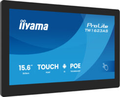 iiyama TW1623AS-B3P computer monitor 39,6 cm (15.6") 1920 x 1080 Pixels Full HD LED Touchscreen Zwart