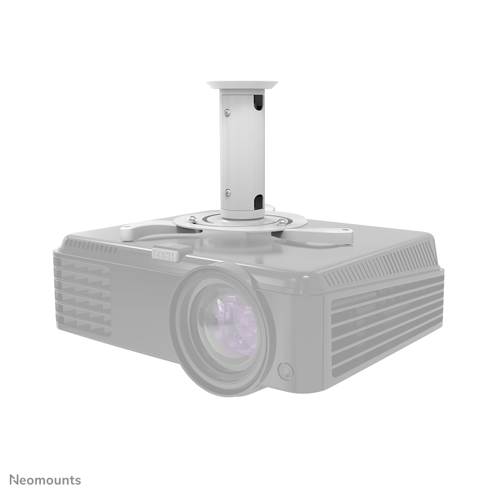 Neomounts BEAMER-C80WHITE Beamer plafondbeugel - h 13-20 cm - full motion - Afbeelding 2