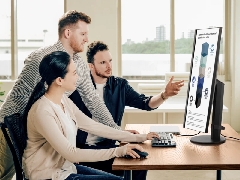 Viewsonic VG Series VG2709U-2K computer monitor 68,6 cm (27") 2560 x 1440 Pixels Quad HD LED Zwart - Afbeelding 15